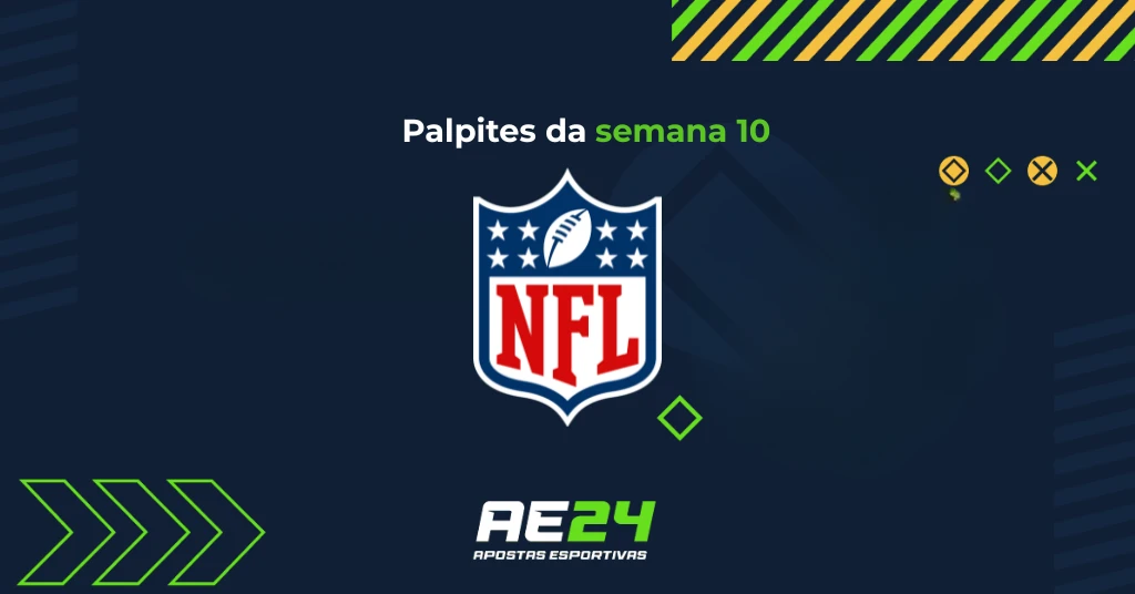 Palpites da semana 10 NFL