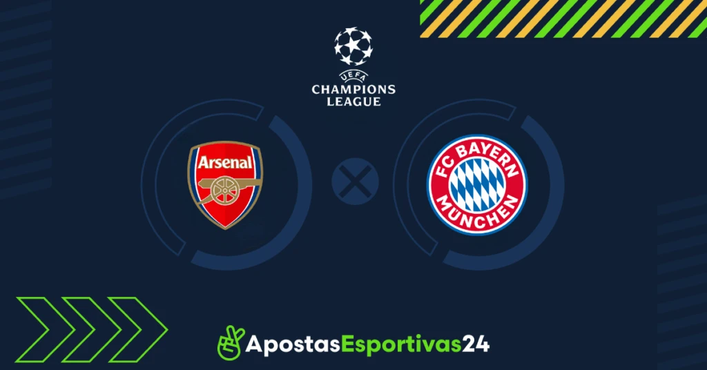 Arsenal x Bayern de munique palpite