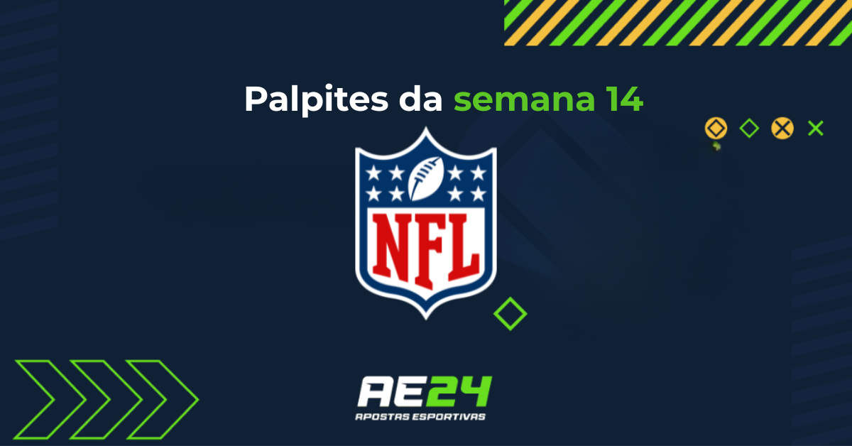 Palpites da semana 14 NFL